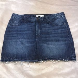 Denim Mini Skirt